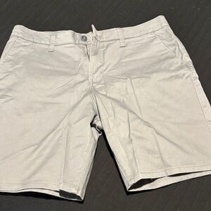 RSQ Light Gray Flat Front Men's Shorts
